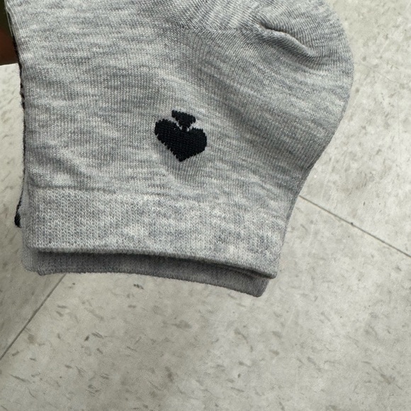 Kate Spade Black Socks with White Bow Design - Picture 6 of 7